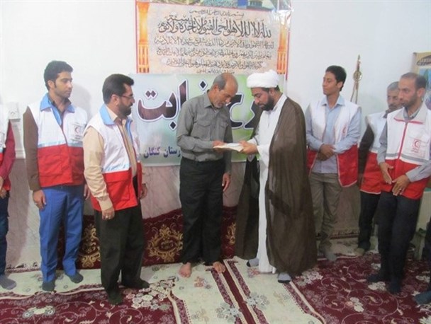 دیدار مسئولین شهرستان کنگان با آزادگان هشت سال دفاع مقدس +عکس