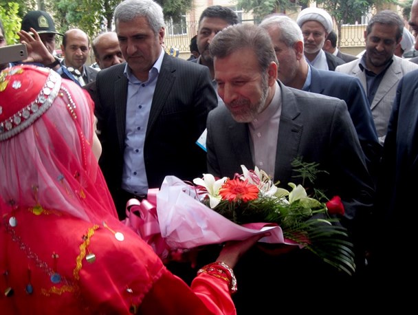 سفر وزیر ارتباطات به نمین/گزارش تصویری