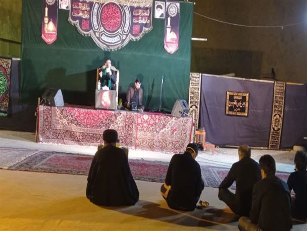 برگزاری مراسم عزاداری سیدالشهدا در کوه خضر نبی+تصاویر