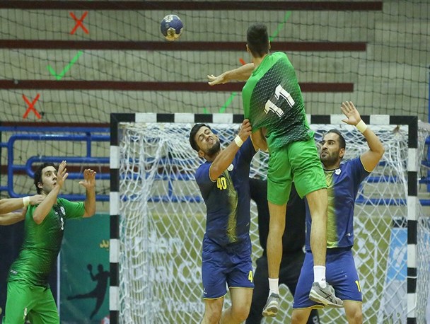 رده بندی تیم ها در پایان مرحله اول رفت لیگ برتر هندبال