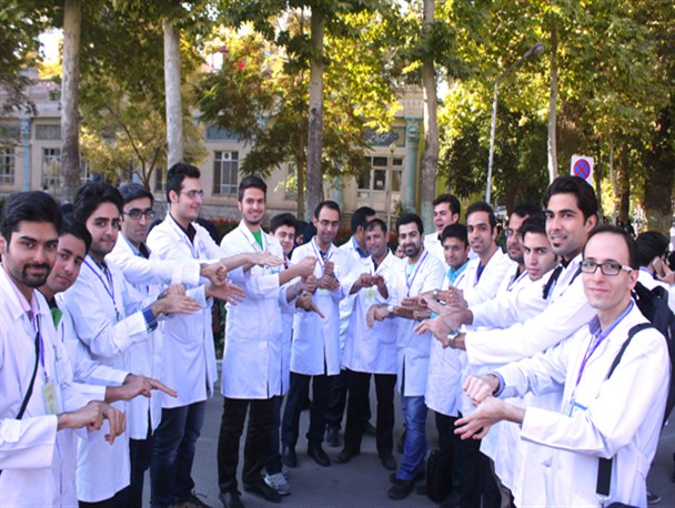 همایش همگانی بهداشت دست در بیمارستان امام رضا (ع)