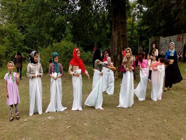 بازی‌های بومی‌محلی بانوان روستایی نوشهر برگزار شد /تصاویر