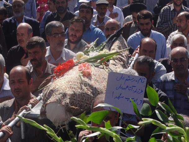 مجاهد پاکستانی دفاع مقدس و عاشق امام(ره) در دل خاک آرام گرفت +تصاویر