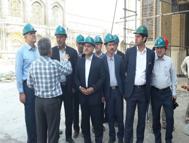 بازدید اعضای کمیسیون عمران از روند بازسازی عتبات عالیات