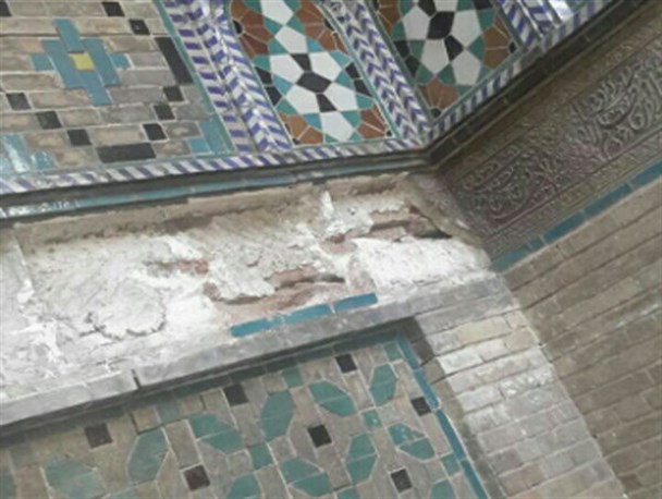 سرقت کتیبه‌های خطی مسجد ملاوردیخان قزوین تائید شد!/سرقت کتیبه های 10 میلیارد تومانی از دوران زندیه و صفویه