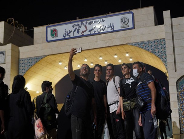 یادگاری های اربعین در مرز مهران