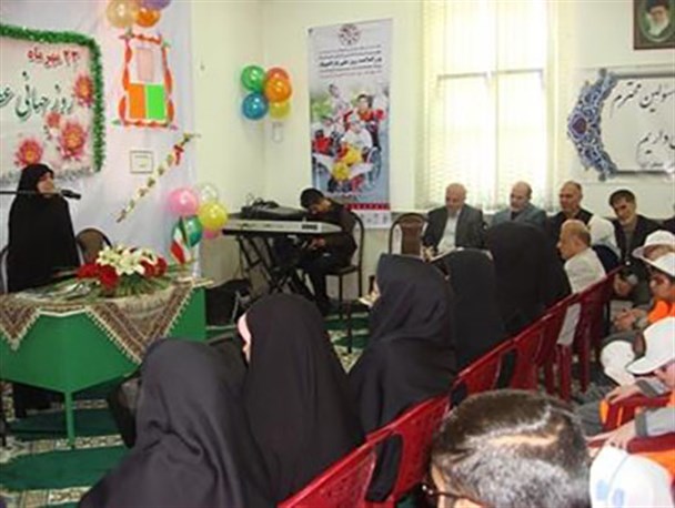برگزاری مراسم گرامیداشت روز جهانی نابینایان (عصای سفید) در همدان