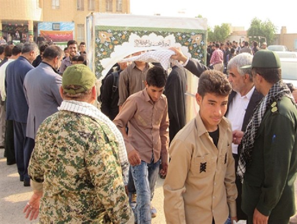 اعزام  ۷۶۰ دانش‌آموز  شادگانی به اردوی راهیان نور+تصاویر