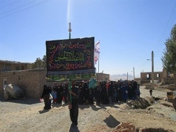 برگزاری مراسم عزاداری سیدالشهداء (ع) توسط اهل سنت شهرستان سنقروکلیایی + تصاویر