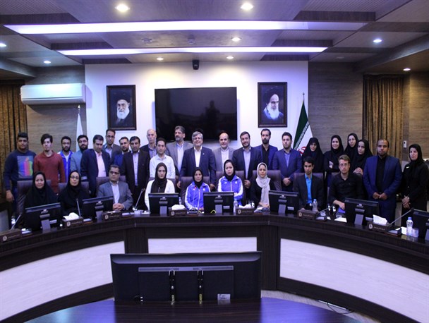 تجلیل از ورزشکاران جانباز و معلول در صحن شورای شهرهمدان