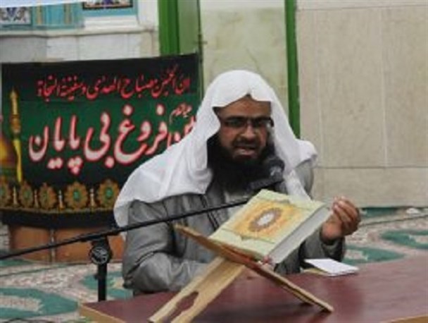 امام جمعه اهل سنت ریگان ربایش مرزبانان را محکوم کرد