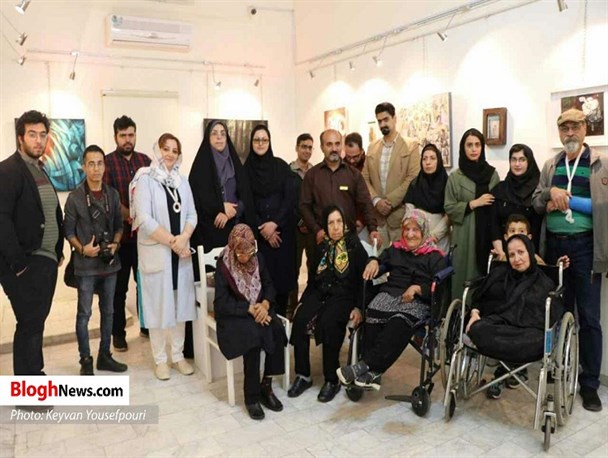 نمایشگاه خیریه هنرهای تجسمی «من و خانواده» در بابل/ تصاویر