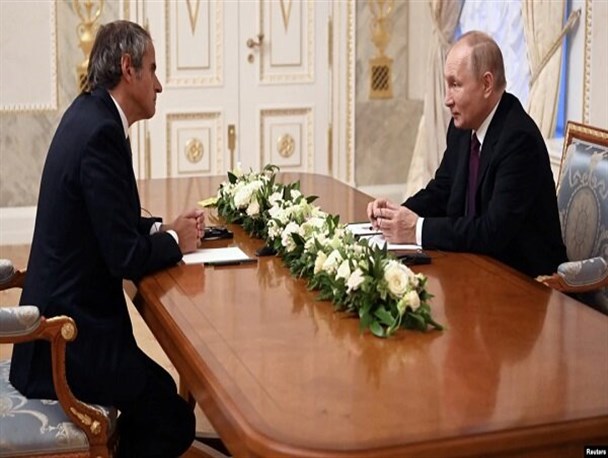 گروسی خواستار  ملاقات با رئیس جمهور روسیه شد