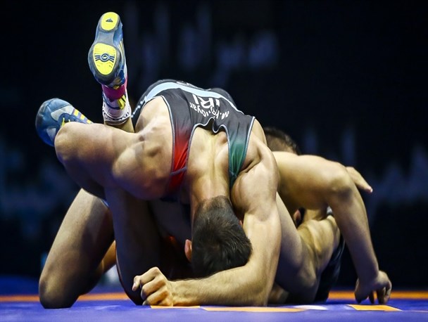 کشتی زیر ۲۳ سال قهرمانی جهان| سهرابی به نیمه نهایی رسید