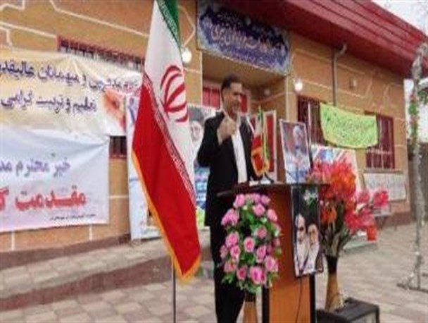 افتتاح مدرسه 6 کلاسه خیرساز در نیر