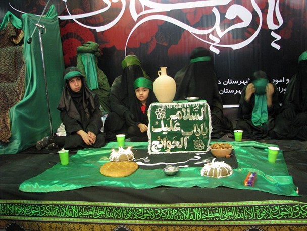 همایش سه سالگان حسینی در محله درویش دماوند برگزار شد+تصاویر