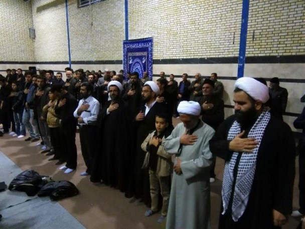 فراهان در سوگ شهادت حضرت رقیه(س)+ عکس