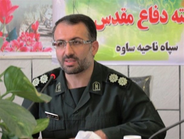 حضور 600 نفر از بسیجیان ساوه در رزمایش شهدای خلیج فارس