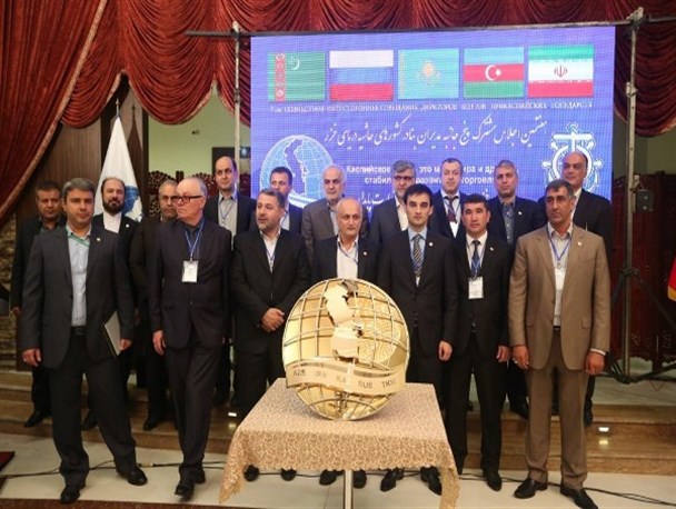 هفتمین اجلاس مشترک پنج جانبه مدیران بنادر کشورهای ساحلی دریای خزر+تصاویر