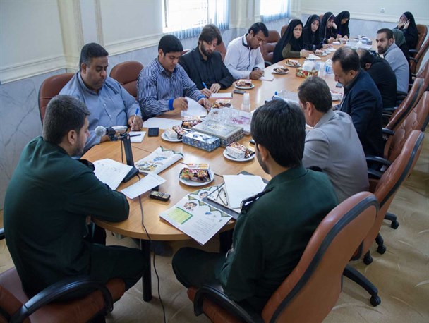 نشست خبری جانشین فرمانده سپاه امام صادق (ع)  به مناسبت بزرگداشت هفته بسیج/ تصاویر