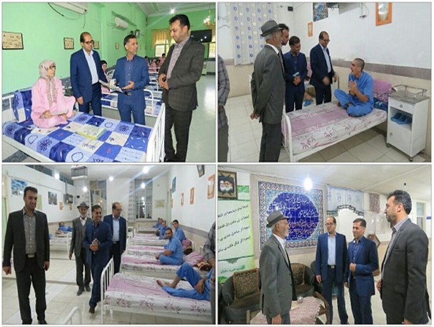بازدید مسئولین دلیجان از مراکز نگهداری معلولین+عکس