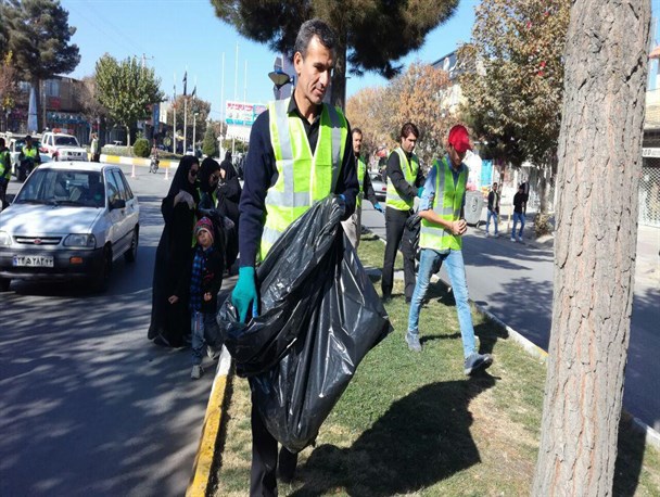 اجرای طرح پاکبانان حسینی در چناران+ تصاویر