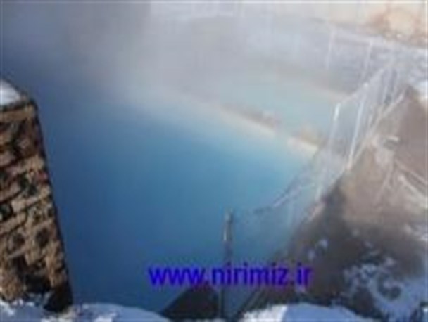 جوشش قینرجه در سرمای 20 درجه زیر صفر نیر