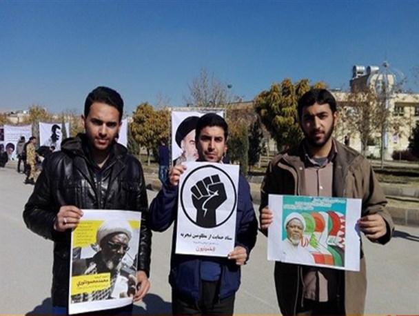 کمپین همدردی با شیعیان نیجریه در شیراز