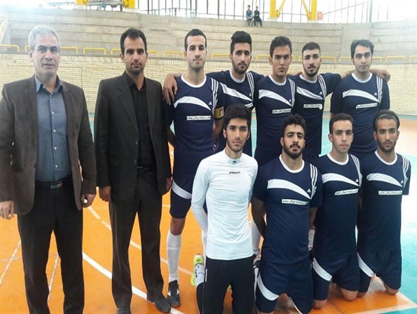 قهرمانی تیم فوتسال هیئت ورزش همگانی نهاوند در نیم‌فصل اول