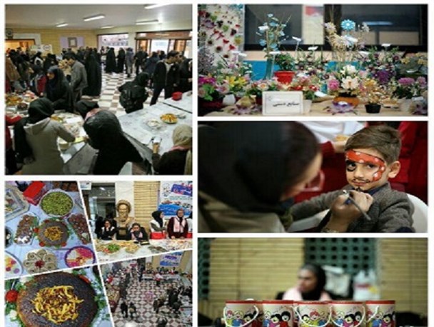 برپایی جشنواره سفره تبسم و مهربانی به نفع بیماران سرطانی در اراک+عکس