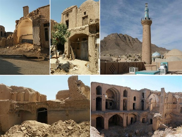 آثار باستانی «ندوشن» فدای تدبیر ترک خورده مسئولان میراث فرهنگی استان یزد +تصاویر