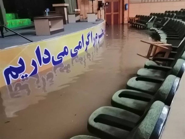 اهواز را آب بُرد + تصاویر