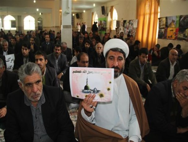 کمپین «عشاق محمدرسول الله » در سرپلذهاب+تصاویر