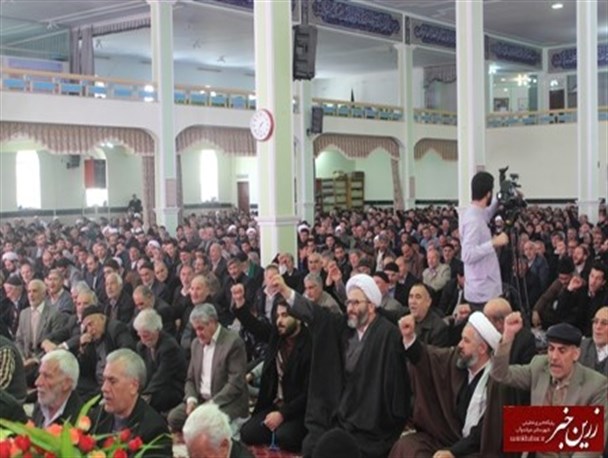 طنین شعار" لبیک یا رسول الله(ص)" در دیار باکری ها