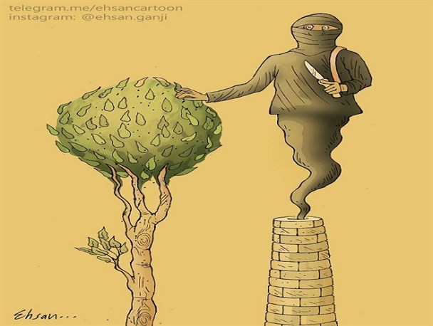 کاریکاتور/آلودگی هوا