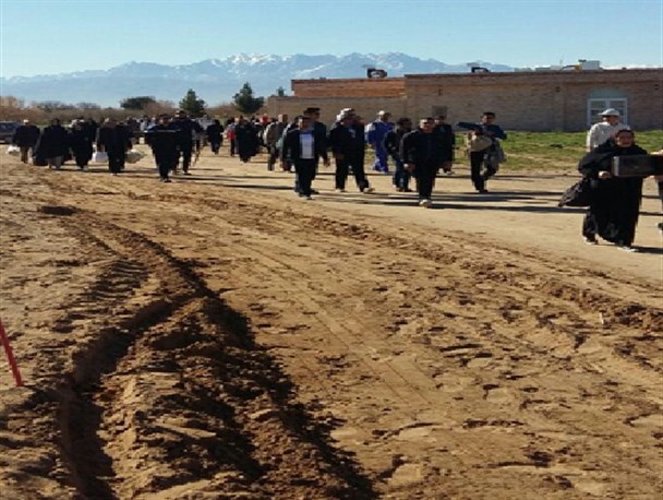 یک روز ورزش بدون موبایل در روستای متین آباد/ تصاویر