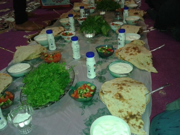 شبی مهمان برادران عراقی خادم الحسین(ع)
