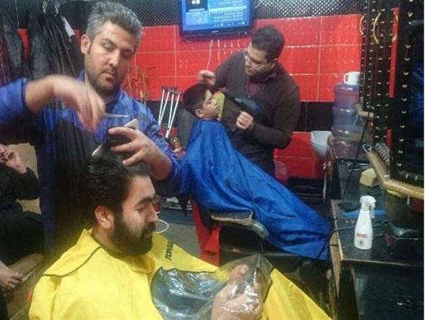 ابتکار یک آرایشگر میاندوآبی برای موبایل بازان + تصویر
