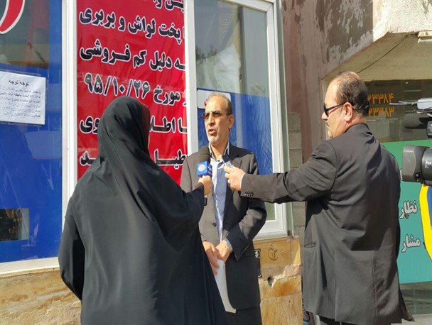 پلمپ دو واحد نانوایی متخلف درکیش/با متخلفان به شدت برخورد می شود