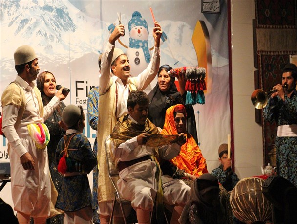 هنرنمایی کهگیلویه و بویراحمدی هادر جشنواره زمستان بیدار سرعین+عکس