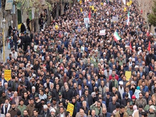 راهپیمایی حمایت از اقتدار نظام در شهرهای مازندران