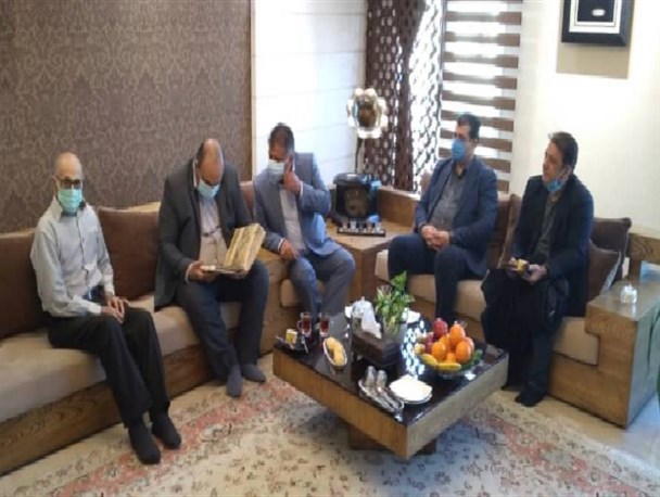 عیادت رییس فدراسیون دوومیدانی و شهردار مشهد مقدس از علی باغبانباشی