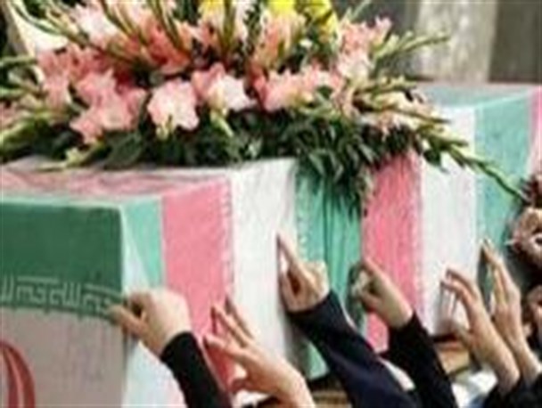 پیکر مطهر شهید پاپور مقتدر در زادگاهش تشییع شد