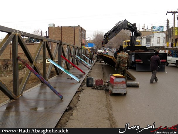پل عابر پیاده روی پل خیابان امام خمینی تا پایان بهمن احداث می شود