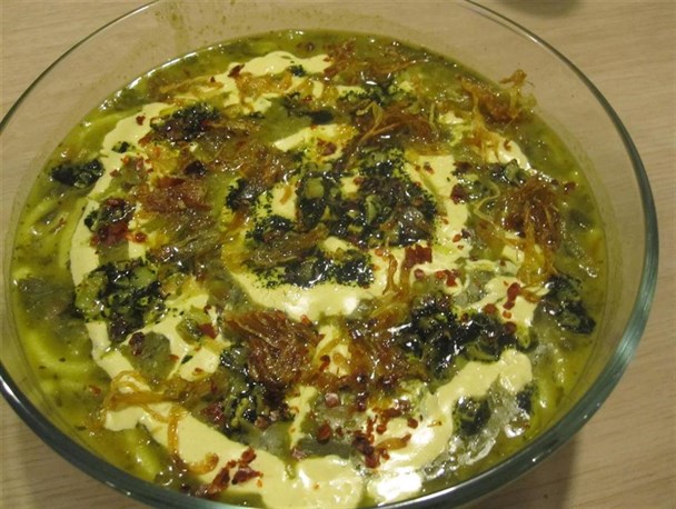پخت آش باران در چهارمحال و بختیاری