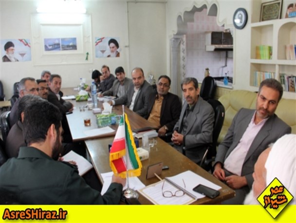 نشست مسئولین ستاد احیا امر به معروف شمالغرب شیراز + تصاویر
