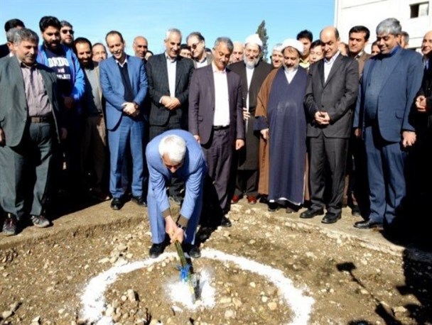 بزرگترین مرکز گردشگری شمال شرق گلستان در گنبد کلنگ زنی شد+ تصاویر