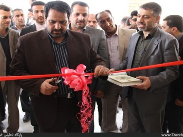 ۶ طرح عمرانی خدماتی شهر درچه افتتاح شد