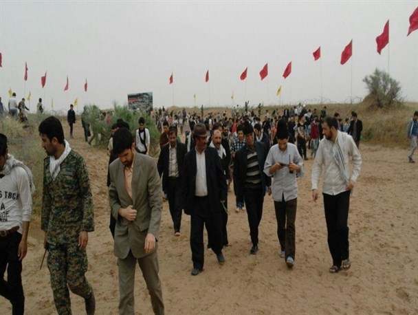 راهیان نور استان اردبیل در میعادگاه عاشقان/گزارش تصویری