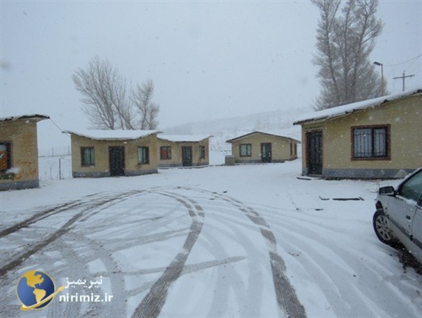 برف و کولاک نیر را فرا گرفت+تصاویر